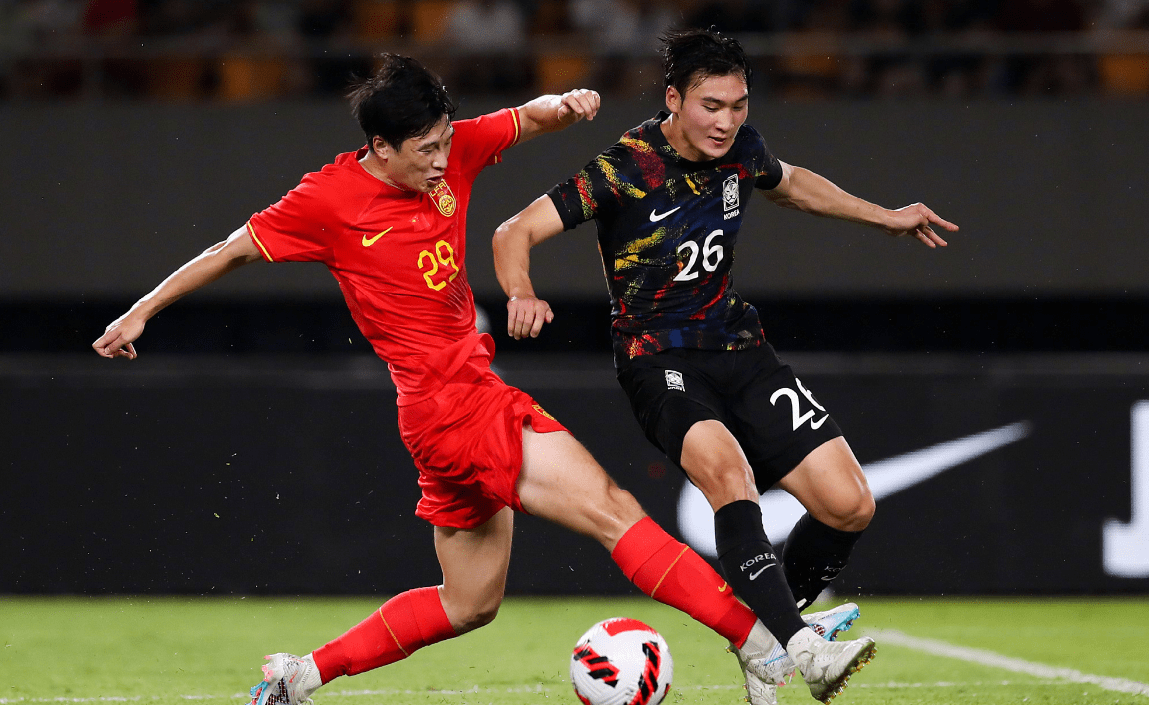 国际足球赛事中中国国家队崭露头角